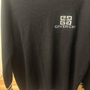 Givenchy black long sleeve shirts
